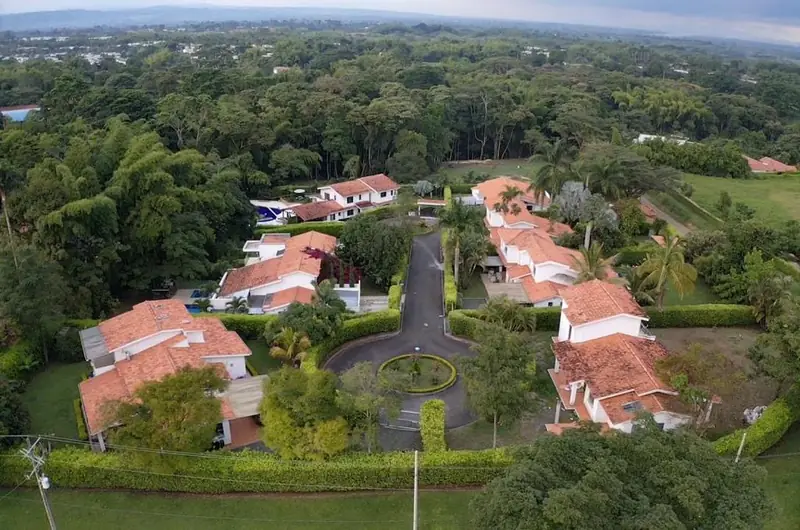 Vista aérea del conjunto campestre Arrecife
